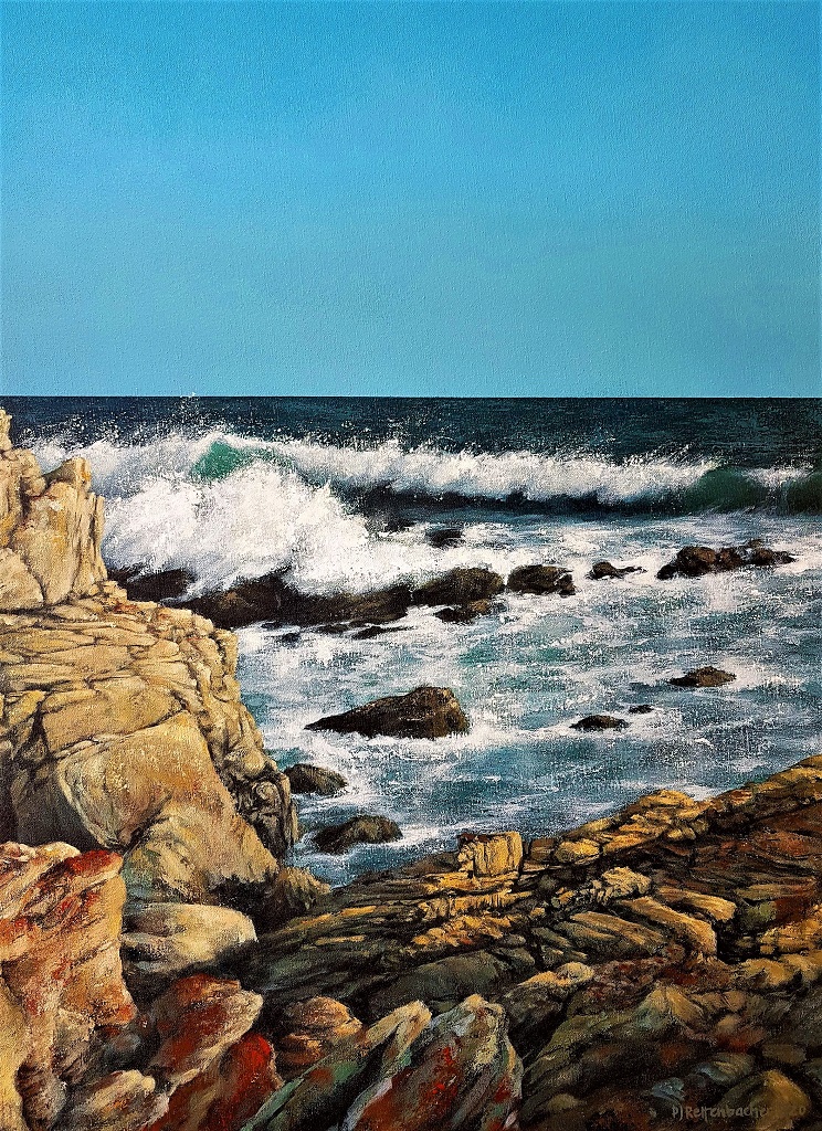 Sunset Rock waves